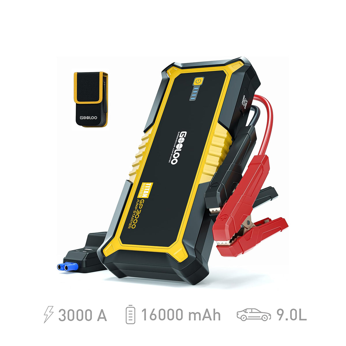 GOOLOO GP3000 3000A SuperSafe Jump Starter