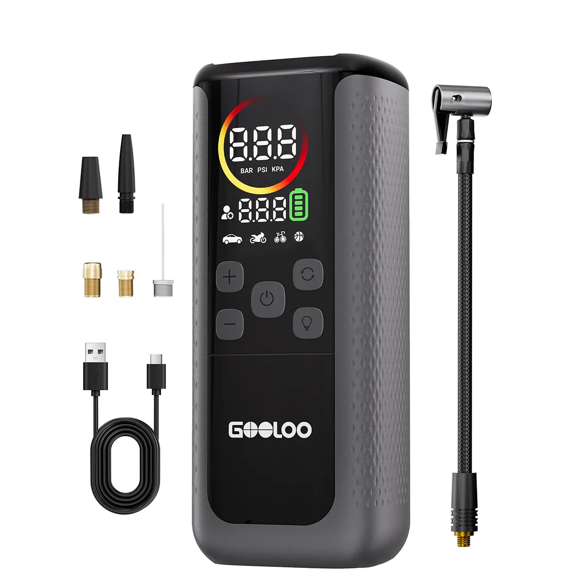 GOOLOO GT160 DUAL Heavy-Duty Tire Inflator