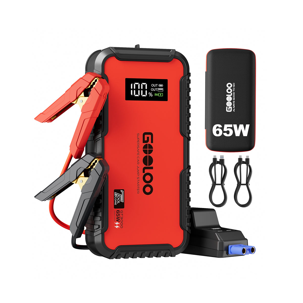 GOOLOO GT3000 3000A SuperSafe Jump Starter